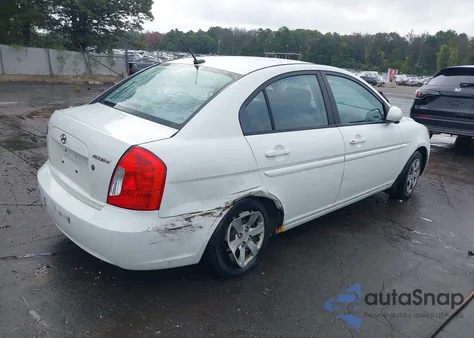 2010 Hyundai Accent Gls from USA, damaged, VIN KMHCN4AC3AU478787